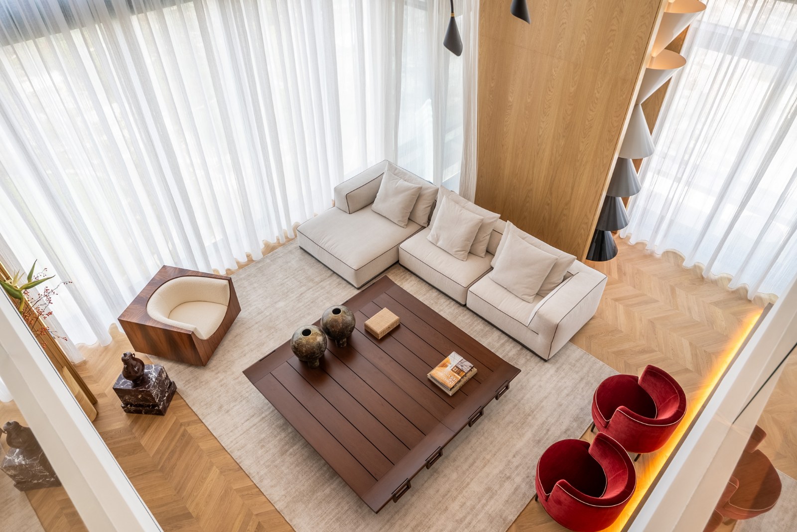 ZA’ABEEL FIRST | Bespoke 3BR Duplex | Exclusive Landmark Residence Slide Image